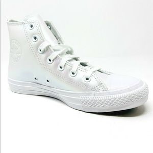 🌟Converse Chuck Taylor All ⭐️ Hi White Womens Shoes